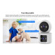 VSTARCAM smart κάμερα CB90DR, 2MP, dual lens, WiFi, PTZ, SD, 5200mAh backup battery