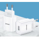USAMS φορτιστής τοίχου T18, 1x USB, 2.1A, λευκός USAMS φορτιστής τοίχου T18, 1x USB, 2.1A, λευκός