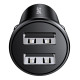 USAMS φορτιστής αυτοκινήτου C20, 2x USB, 2.4A, μαύρος USAMS φορτιστής αυτοκινήτου C20, 2x USB, 2.4A, μαύρος