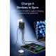 USAMS φορτιστής/αντάπτορας πρίζας CC334, USB & 3x USB-C, universal, 100W, GaN, μαύρος USAMS φορτιστής/αντάπτορας πρίζας CC334, USB & 3x USB-C, universal, 100W, GaN, μαύρος