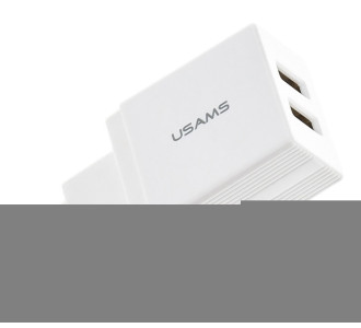 USAMS φορτιστής τοίχου T24 US-CC090, 2x USB, 2.1A, λευκός USAMS φορτιστής τοίχου T24 US-CC090, 2x USB, 2.1A, λευκός