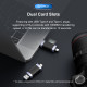 ORICO card reader CD2D-AC3 για SD & Micro SD, USB-C & USB 3.0, μαύρο ORICO card reader CD2D-AC3 για SD & Micro SD, USB-C & USB 3.0, μαύρο