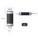 ORICO card reader CD2D-AC3 για SD & Micro SD, USB-C & USB 3.0, μαύρο ORICO card reader CD2D-AC3 για SD & Micro SD, USB-C & USB 3.0, μαύρο