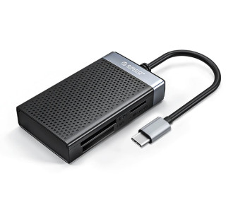ORICO card reader CL4T-C3 για Micro SD/SD/CF/MS, USB-C, μαύρο ORICO card reader CL4T-C3 για Micro SD/SD/CF/MS, USB-C, μαύρο