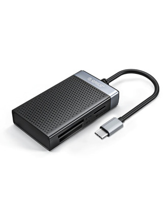 ORICO card reader CL4T-C3 για Micro SD/SD/CF/MS, USB-C, μαύρο ORICO card reader CL4T-C3 για Micro SD/SD/CF/MS, USB-C, μαύρο