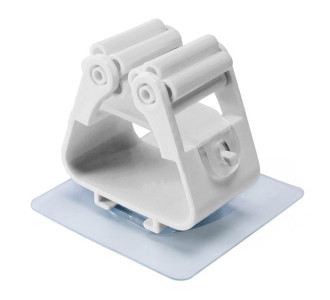 Βάση συγκράτησης αντικειμένων CLN-0026, λευκή, 2τμχ