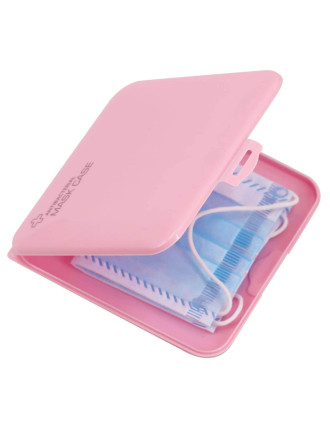 Αντιβακτηριδιακή θήκη για μάσκα CLN-0037, αδιάβροχη, ροζ Αντιβακτηριδιακή θήκη για μάσκα CLN-0037, αδιάβροχη, ροζ