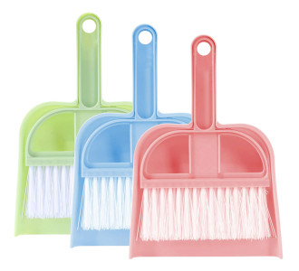 Σετ σκουπάκι και φαράσι πάγκου, διάφορα χρώματα