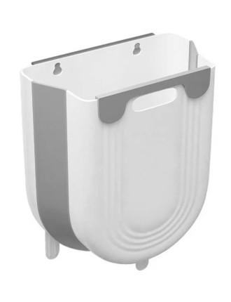 Πτυσσόμενος κάδος απορριμμάτων CLN-0053, 7L, 21.5x11x20cm, γκρι Πτυσσόμενος κάδος απορριμμάτων CLN-0053, 7L, 21.5x11x20cm, γκρι