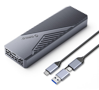 ORICO θήκη για M.2 NVME SSD CNM2-G20, 20Gbps, γκρι