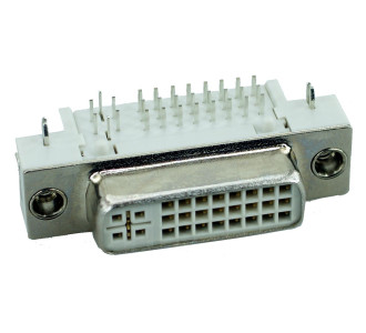 DVI Connector - DVI 24+5, Copper, Bronze