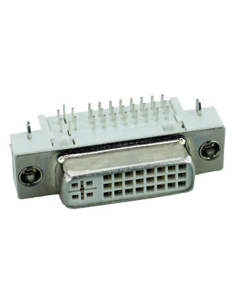 DVI Connector - DVI 24+5, Copper, Bronze