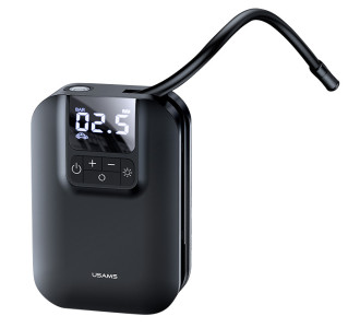 USAMS mini συμπιεστής αέρος αυτοκινήτου US-ZB215, μαύρος USAMS mini συμπιεστής αέρος αυτοκινήτου US-ZB215, μαύρος