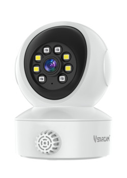 VSTARCAM smart κάμερα CS49LM με ανιχνευτή καπνού/αερίου, 3MP, WiFi, PTZ, SD