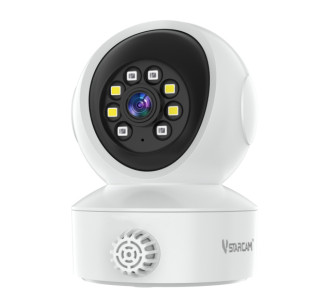 VSTARCAM smart κάμερα CS49LM με ανιχνευτή καπνού/αερίου, 3MP, WiFi, PTZ, SD