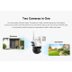 VSTARCAM smart κάμερα CS622DR, dual lens, 3MP, WiFi, PTZ, SD, IP66 VSTARCAM smart κάμερα CS622DR, dual lens, 3MP, WiFi, PTZ, SD, IP66