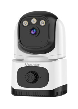 VSTARCAM smart κάμερα CS995M με ανιχνευτή καπνού/αερίου, 3MP, WiFi, PTZ, SD