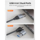CABLETIME video capture CT-ACHC3-AG, HDMI/USB & USB-C, 4K/30Hz, γκρι CABLETIME video capture CT-ACHC3-AG, HDMI/USB & USB-C, 4K/30Hz, γκρι