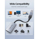 CABLETIME video capture CT-ACHC3-AG, HDMI/USB & USB-C, 4K/30Hz, γκρι CABLETIME video capture CT-ACHC3-AG, HDMI/USB & USB-C, 4K/30Hz, γκρι