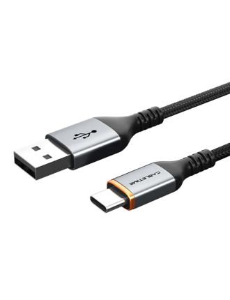 CABLETIME καλώδιο USB σε USB-C CT-AMCM3A, 3A, 2m, μαύρο