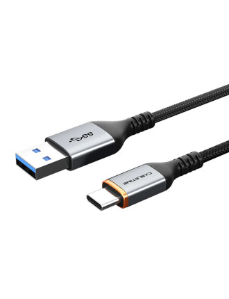 CABLETIME καλώδιο USB-C σε USB CT-AMCMG1, 3A, 5Gbps, 0.5m, μαύρο