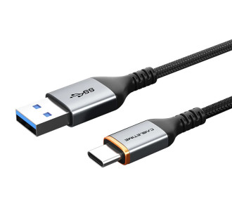 CABLETIME καλώδιο USB-C σε USB CT-AMCMG1, 3A, 5Gbps, 1m, μαύρο CABLETIME καλώδιο USB-C σε USB CT-AMCMG1, 3A, 5Gbps, 1m, μαύρο