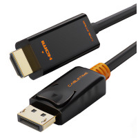 CABLETIME καλώδιο DisplayPort σε HDMI CT-AV585-02G, 1080p/60Hz, 3m, μαύρο CABLETIME καλώδιο DisplayPort σε HDMI CT-AV585-02G, 1080p/60Hz, 3m, μαύρο