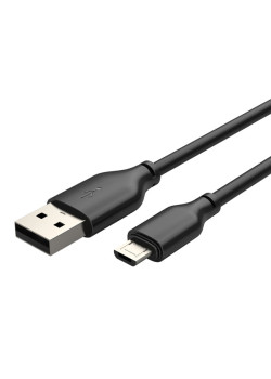CABLETIME καλώδιο micro USB σε USB CT-05G, 12W, 480Mbps, 2m, μαύρο
