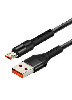 CABLETIME καλώδιο micro USB σε USB CT-P05, 2.4A, 480Mbps, 1m, μαύρο