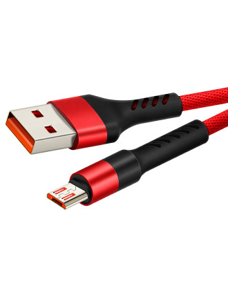 CABLETIME καλώδιο micro USB σε USB CT-C165-P05, 2.4A, 480Mbps, 1m, κόκκινο CABLETIME καλώδιο micro USB σε USB CT-C165-P05, 2.4A, 480Mbps, 1m, κόκκινο