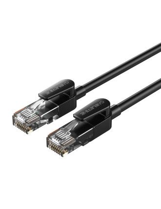 CABLETIME καλώδιο δικτύου CT-CAT6U, CAT 6 UTP, 250 MHz, CCA, 2m, μαύρο