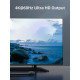 CABLETIME HDMI switch CT-HS4K-2G, 2 σε 1, 4K/60Hz, bidirectional, γκρι CABLETIME HDMI switch CT-HS4K-2G, 2 σε 1, 4K/60Hz, bidirectional, γκρι