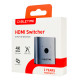 CABLETIME HDMI switch CT-HS4K-2G, 2 σε 1, 4K/60Hz, bidirectional, γκρι CABLETIME HDMI switch CT-HS4K-2G, 2 σε 1, 4K/60Hz, bidirectional, γκρι