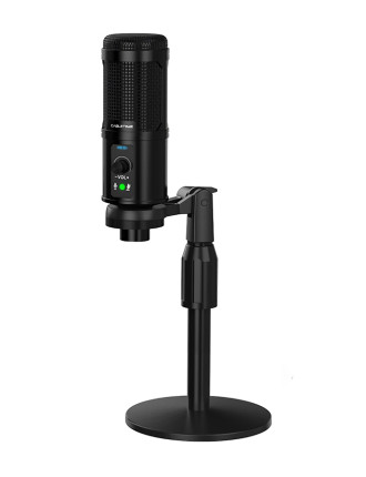 CABLETIME πυκνωτικό μικρόφωνο MP03-AB, με αντιανέμιο & τρίποδα, USB CABLETIME πυκνωτικό μικρόφωνο MP03-AB, με αντιανέμιο & τρίποδα, USB