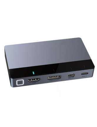 CABLETIME multi-port switch CT-PS41-GB1 σε HDMI, 4 σε 1, 4K/60Hz, γκρι CABLETIME multi-port switch CT-PS41-GB1 σε HDMI, 4 σε 1, 4K/60Hz, γκρι