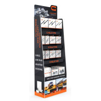 CABLETIME stand προβολής CT-STAND-BIG με γάντζους, 54.6 x 25 x 156.7cm CABLETIME stand προβολής CT-STAND-BIG με γάντζους, 54.6 x 25 x 156.7cm