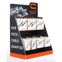 CABLETIME stand προβολής CT-STAND-SMALL με γάντζους, 36.5 x 20 x 54.6cm CABLETIME stand προβολής CT-STAND-SMALL με γάντζους, 36.5 x 20 x 54.6cm