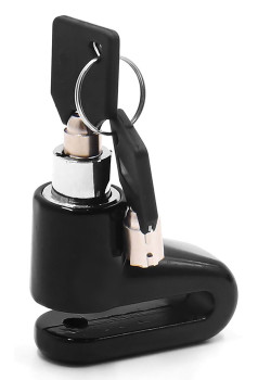Λουκέτο δισκόφρενου CTL-0020, με 2 κλειδιά, πείρο 55mm, μαύρο