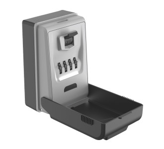 C-TECH κλειδοθήκη τοίχου CTL-0025 με συνδυασμό 4 ψηφίων, LED, 7x8x13cm, 625gr