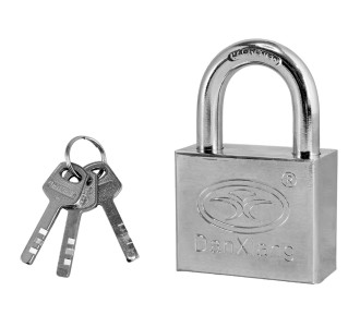 DAN XIANG λουκέτο πέταλο με κλειδί CTL-0028, 40mm, μεταλλικό