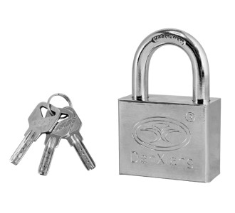 DAN XIANG λουκέτο πέταλο με κλειδί ασφαλείας CTL-0033, 40mm, μεταλλικό