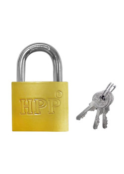 HPP λουκέτο πέταλο με κλειδί CTL-0041, 32mm, μεταλλικό