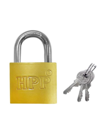 HPP λουκέτο πέταλο με κλειδί CTL-0041, 32mm, μεταλλικό