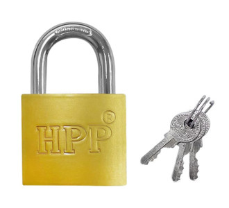 HPP λουκέτο πέταλο με κλειδί CTL-0041, 38mm, μεταλλικό