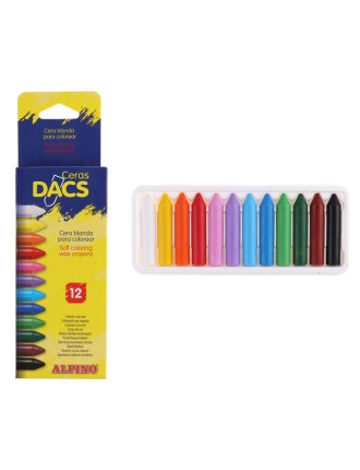 ALPINO χρωματιστές κηρομπογιές DA050290, 12 τμχ