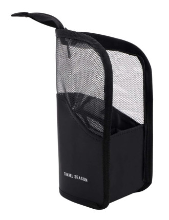 Θήκη πινέλων μακιγιάζ DA246, 13x25cm, μαύρη