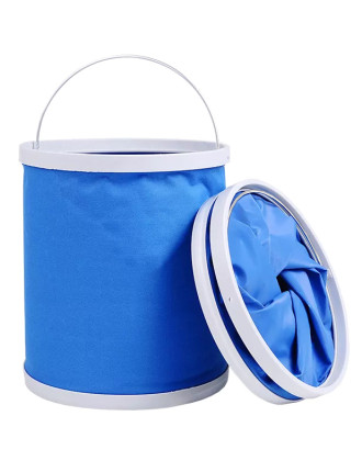 Πτυσσόμενος κουβάς DA376, υφασμάτινος, 11L, Φ24x25cm, μπλε Πτυσσόμενος κουβάς DA376, υφασμάτινος, 11L, Φ24x25cm, μπλε