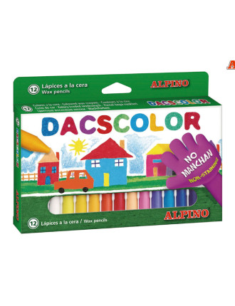 ALPINO χρωματιστές κηρομπογιές DC050290, 12 τμχ ALPINO χρωματιστές κηρομπογιές DC050290, 12 τμχ