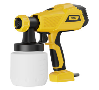 DELI ηλεκτρικό πιστόλι βαφής DC090 με δοχείο 800ml, 450W