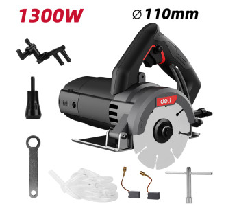 DELI δισκοπρίονο ρεύματος DE-YS110-1E για κοπή μαρμάρου, 1300W